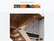Tablet Screenshot of jenniferalisondesigns.com